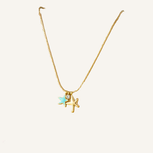 Starfish Charm Nexklace
