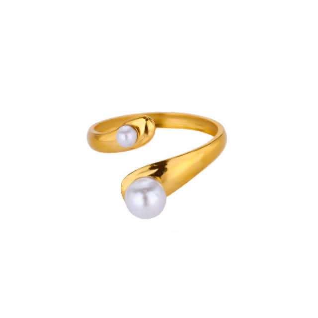 wrap pearl ring