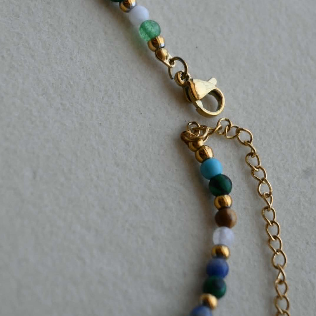 Aurora Beads Anklet