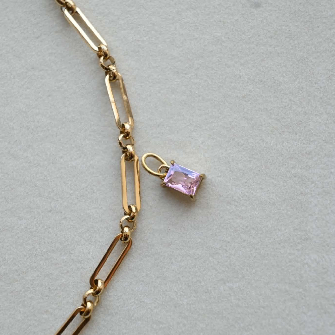 Birthstone Charm - October